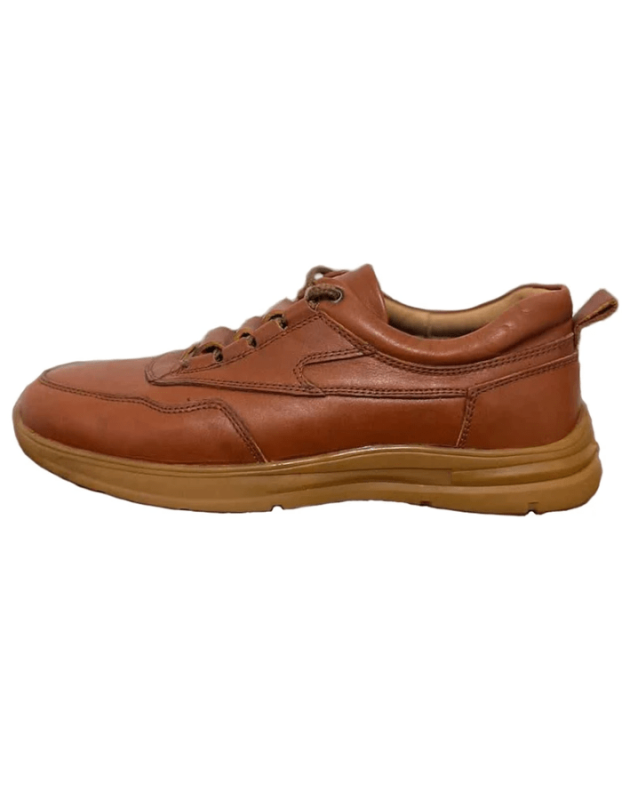 Men's shoes, Alpha model, Tabriz leather, honey color-min